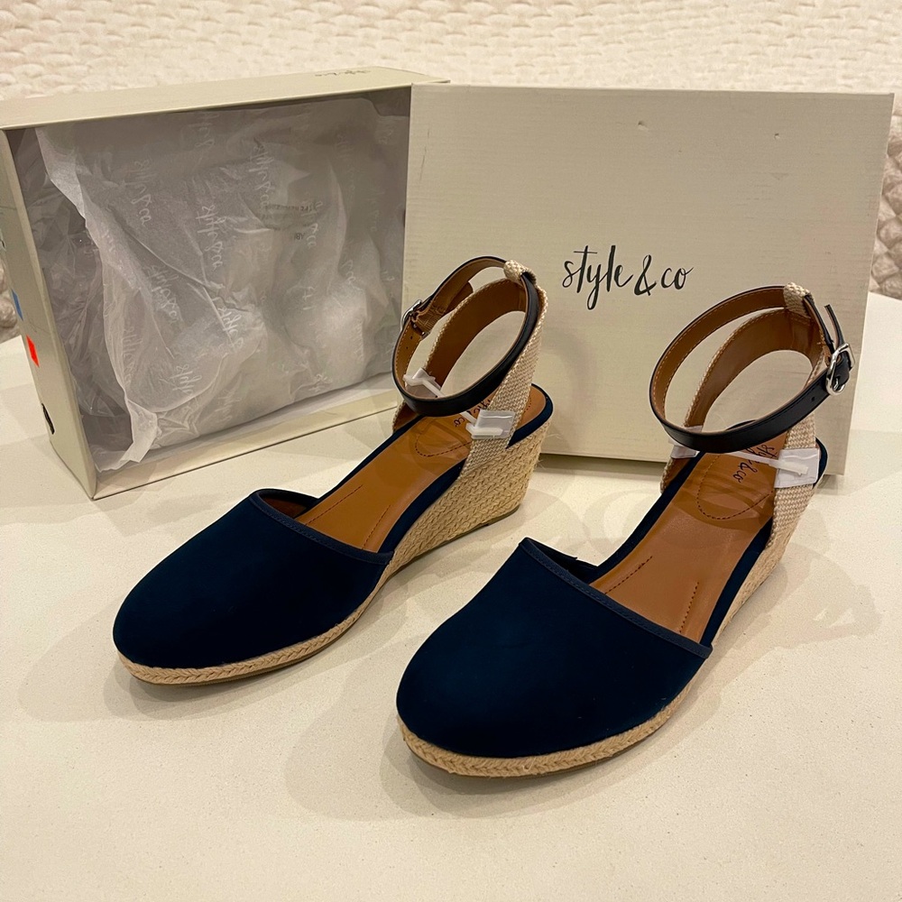 *NEW* Style & Co Mailenaf Navy Blue MULTIPLE SIZES!